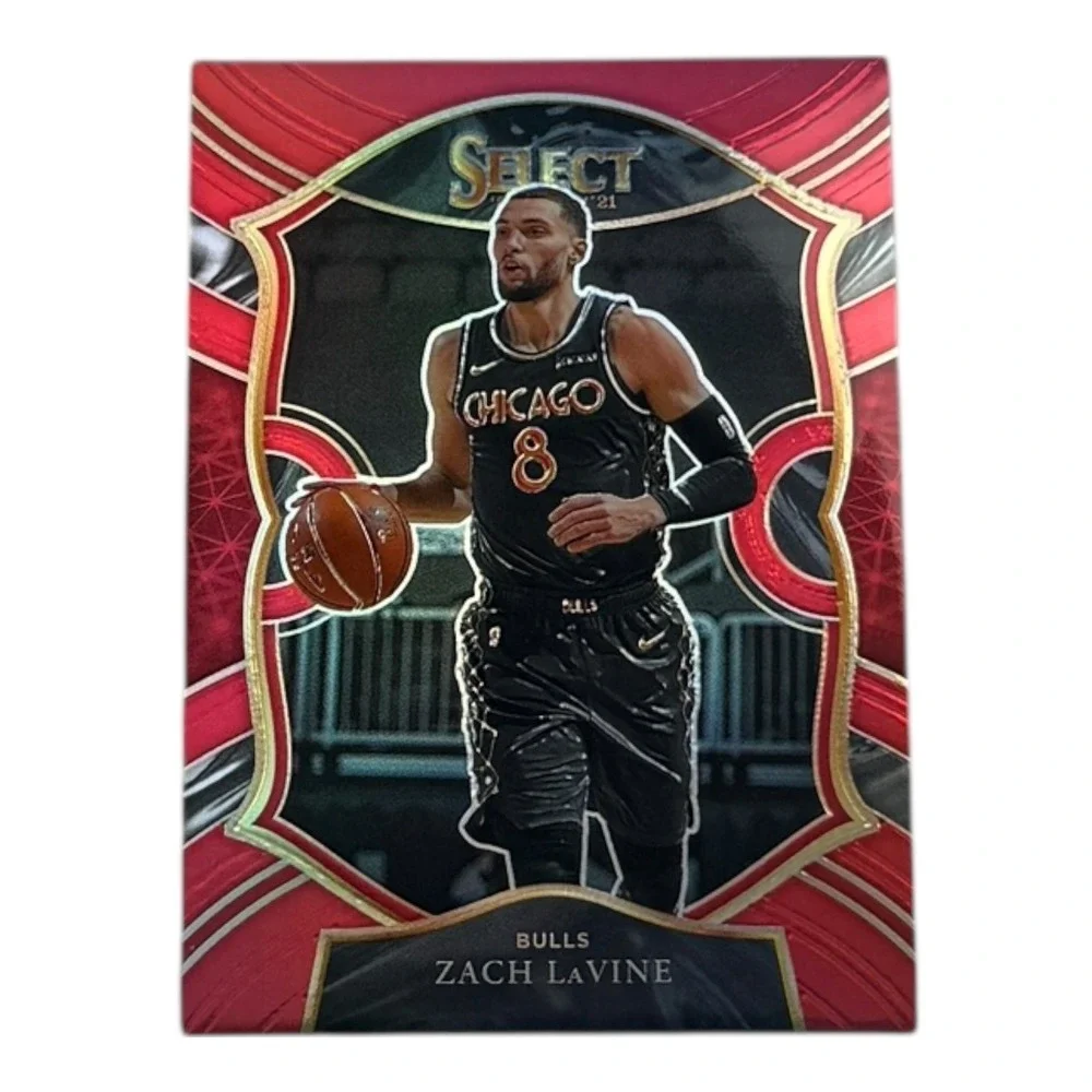 2020 2021 Panini Select‎ Basketball Zach Lavine Chicago Bulls Card 071 199